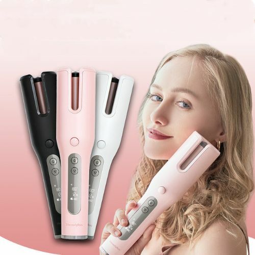 Device -that- automatically -creates -curls-in-hair -using- advanced- cordless -technology -for -convenient -styling